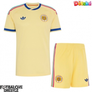 Curaçao Dětské Venkovní dres komplet MS 2026 Krátký Rukáv (+ trenýrky)